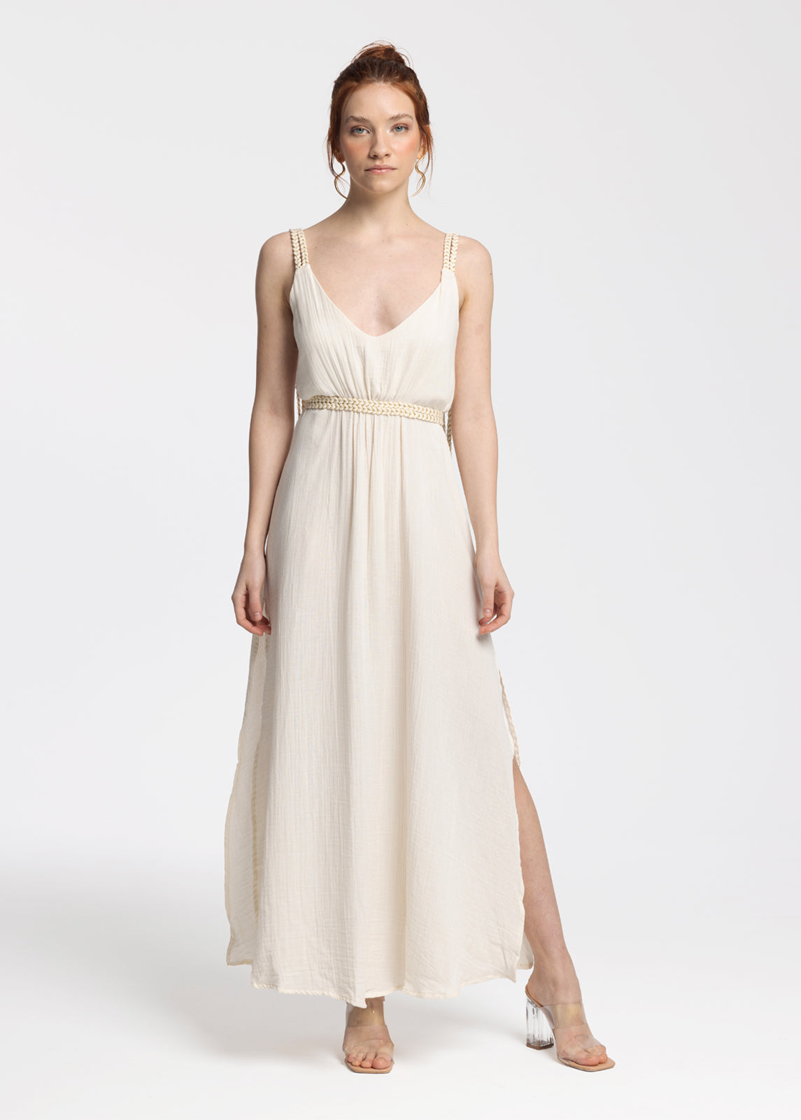 Elinora Ivory Maxi Dress