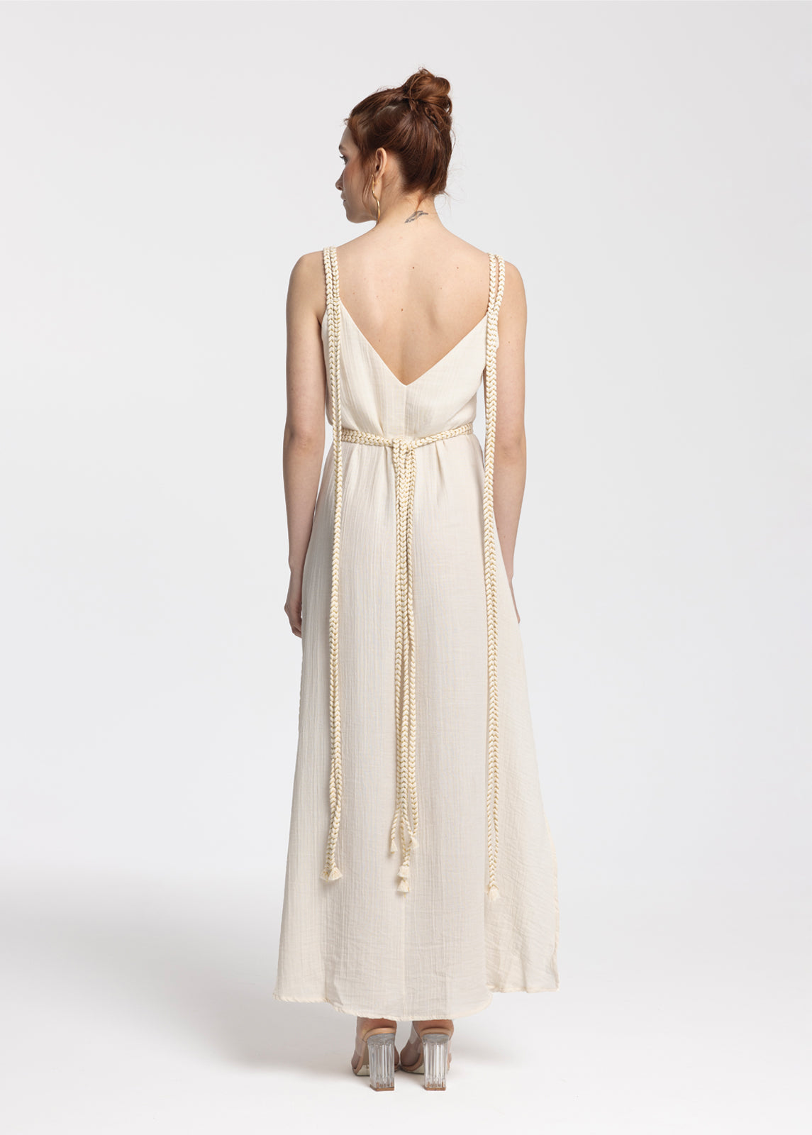 Elinora Ivory Maxi Dress