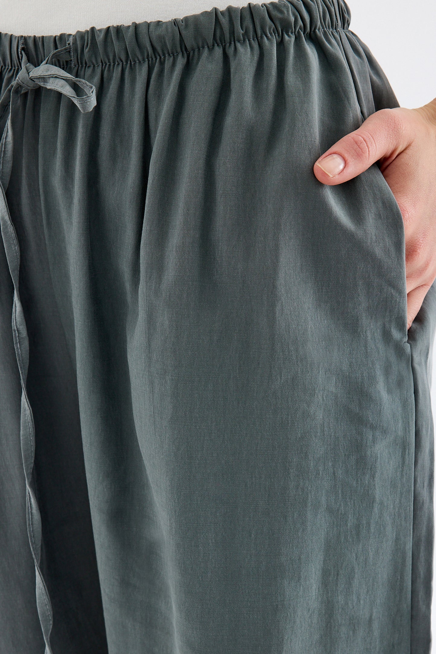 Novelle Modal Balloon Pants - Grey