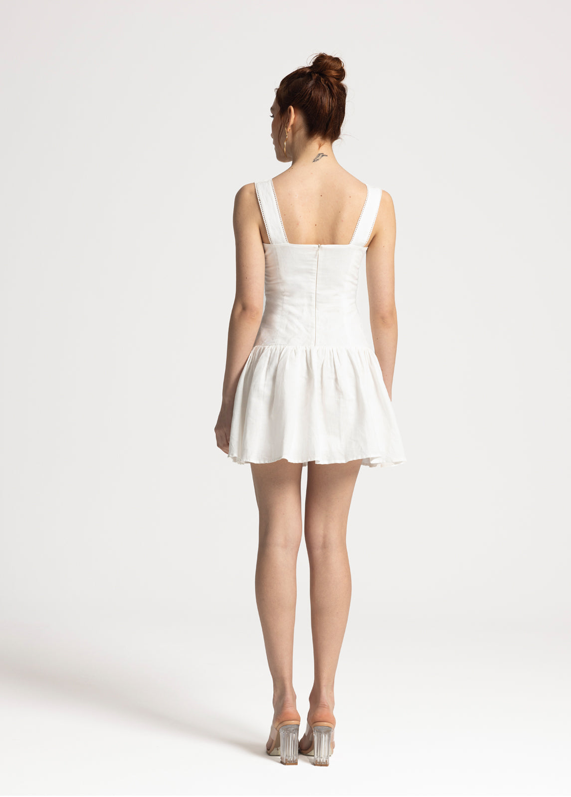 Milena Mini Linen Dress