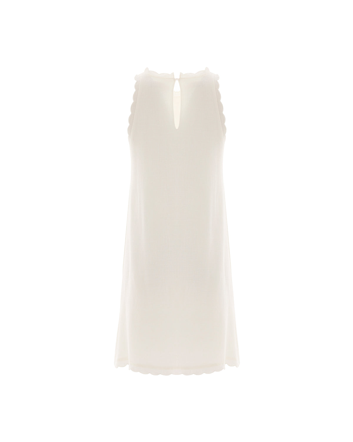 Calia White Mini Linen Dress