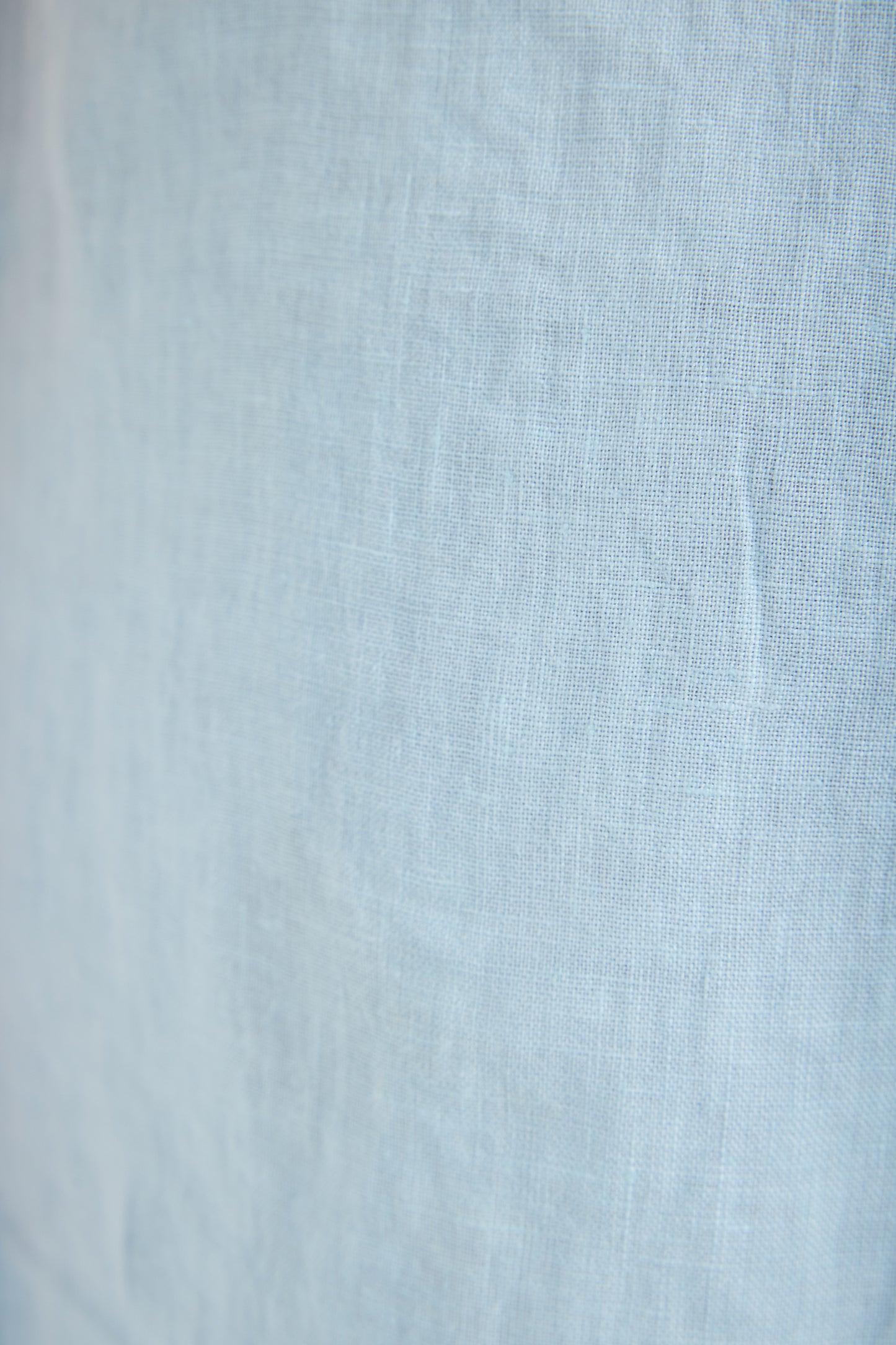 Reve 100% Linen Relaxed Fit High-Waist Shorts - Blue