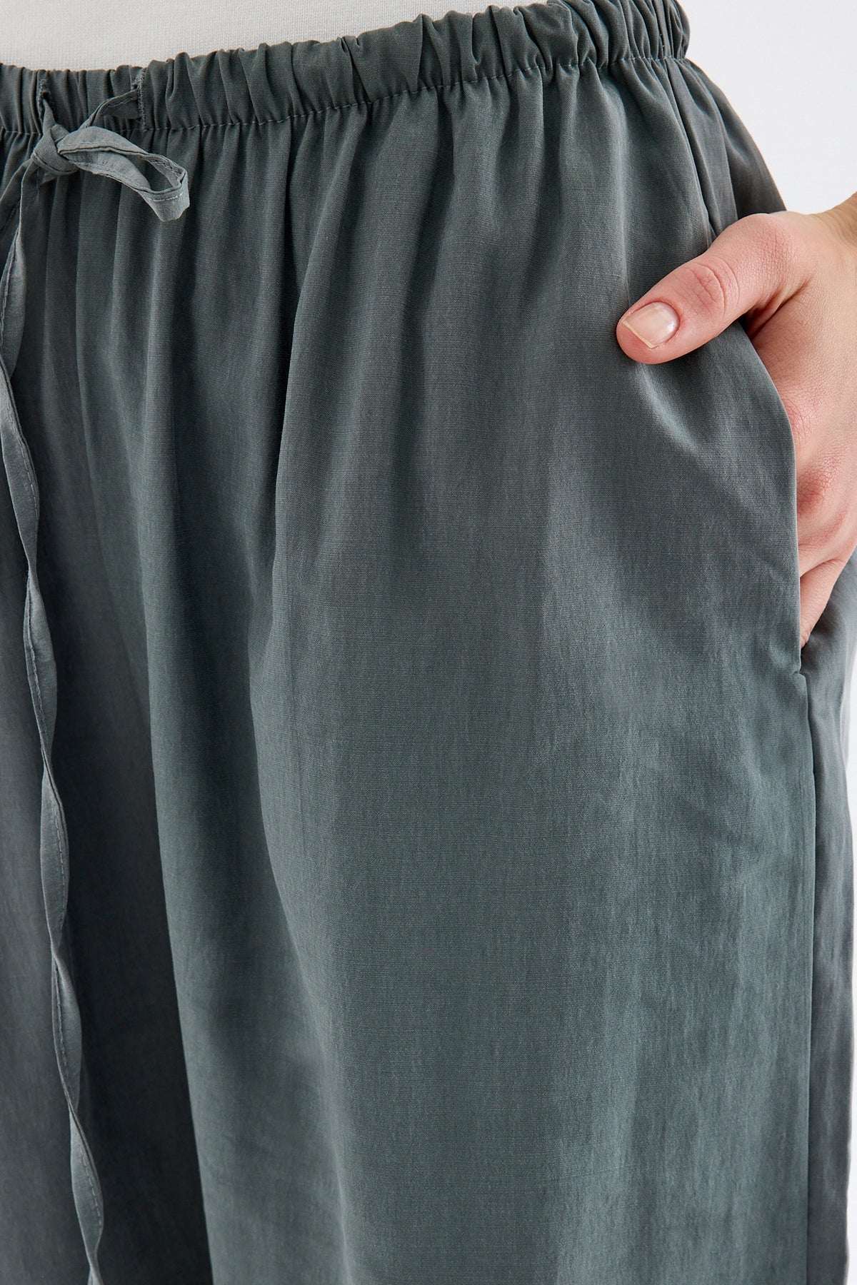 Novelle Modal Balloon Pants - Grey